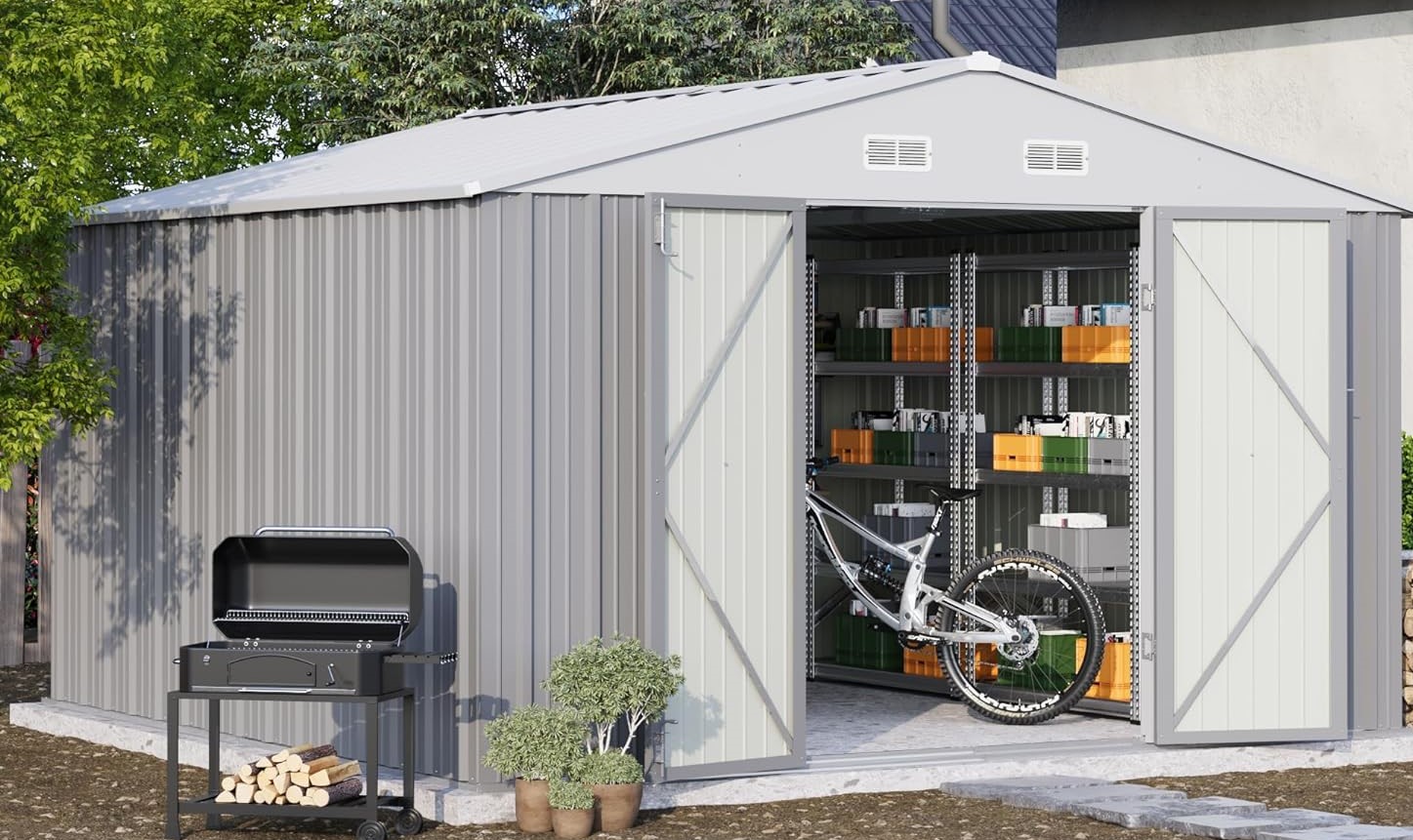 Patiowell Metal Storage Shed