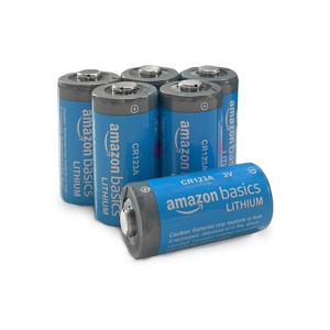 Amazon Basics 6-Pack CR123A