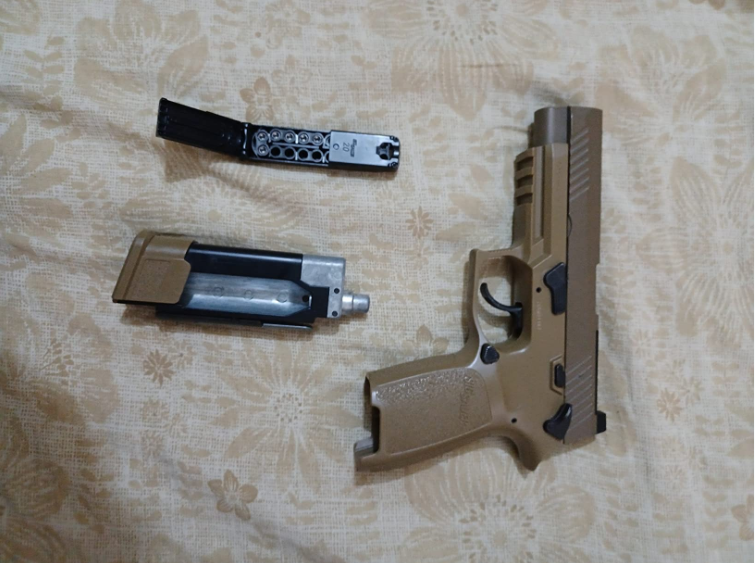 SIG SAUER P320 M17 CO2-Powered Handgun