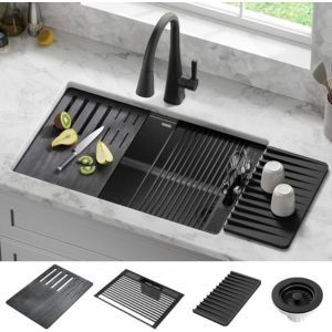 Delta Undermount Granite Composite Kitchen Sink