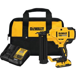 DEWALT 20V MAX* Cordless Brad Nailer Kit