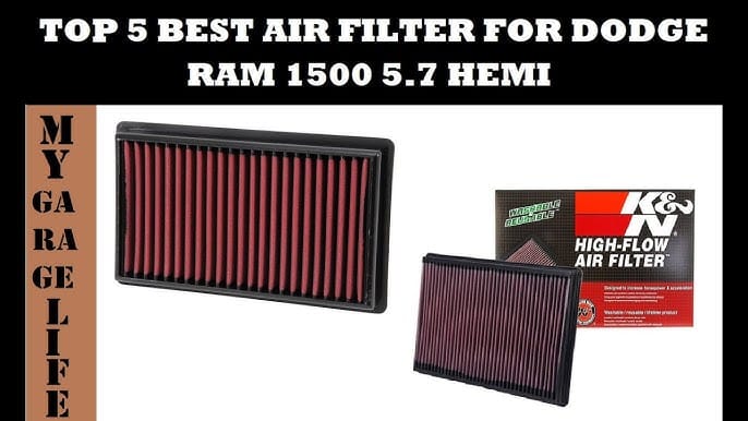 Best Air Filter for Dodge Ram 1500 5.7 Hemi