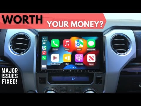 Best Aftermarket Head Unit for Toyota Tundra