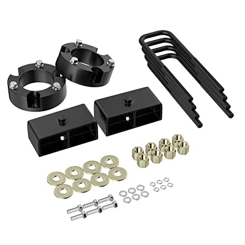 3 Front and 2 Rear Leveling Lift Kit for Tacoma 2WD/4WD. Includes 3 Front Strut ...