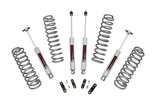 Rough Country 2.5 Inch Lift Kit for Jeep Wrangler JK 2-Door - PERF678