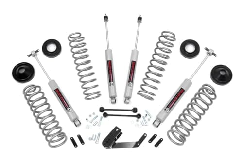 Rough Country 3.25 Inch Lift Kit for Jeep Wrangler JK 4-Door - PERF694