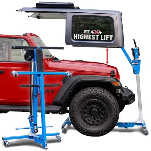 EZLIFT Hard Top Remover for Jeep Wranglers and Broncos - Quick One-Person Remova...