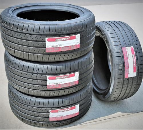 Set of 4 Landspider Citytraxx H/P All-Season High Performance Tires 215/55R17 98...