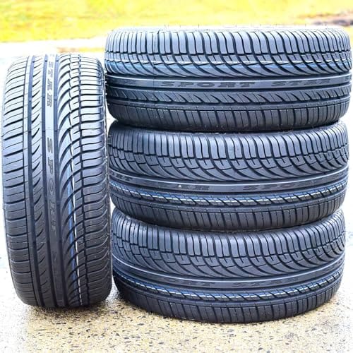 Set of 4 Fullway HP108 All-Season High Performance Radial Tires for Trucks and S...
