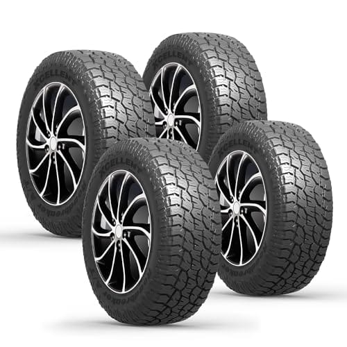 Detroit Axle All Terrain Tires - 4 Piece Set LT265/75R16 Load Range E All-Season...