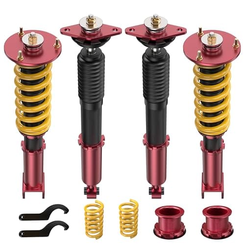 KUIPERAUTO Adjustable Coilovers for Dodge Charger SRT-8 Front and Rear Shocks - ...