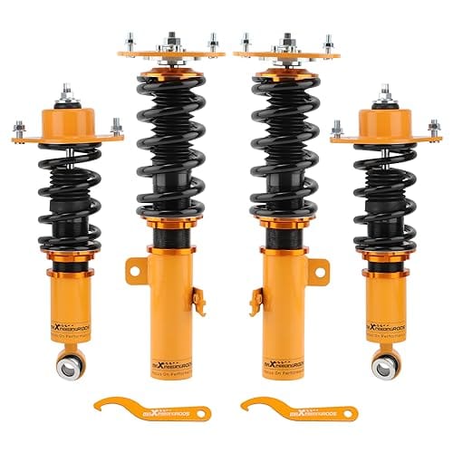Adjustable Coilover Suspension Kit for Toyota Corolla and Matrix. Enhanced ride ...