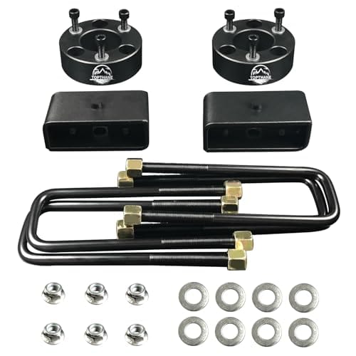 3-Inch Front and 2-Inch Rear Leveling Lift Kits for Nissan Frontier 2WD/4WD - In...