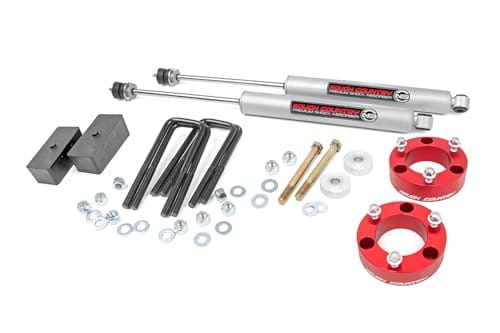 Rough Country 3 Inch Lift Kit with N3 Shocks for Toyota Tacoma 74530RED