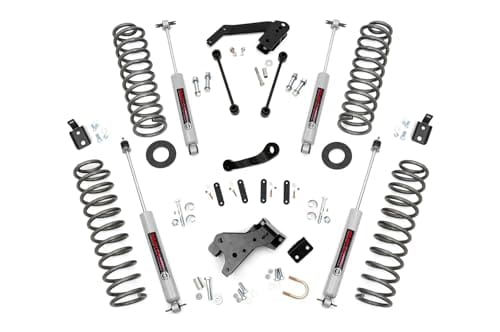 Rough Country 4 Inch Lift Kit for Jeep Wrangler JK Unlimited 68140