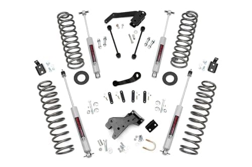 Rough Country 4-Inch Lift Kit for Jeep Wrangler JK 2-Door 68230. Boost your Jeep...