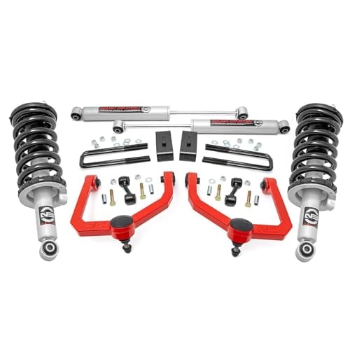 Rough Country 3 Inch Lift Kit with N3 Struts for Nissan Titan 83432REDEnhance ...
