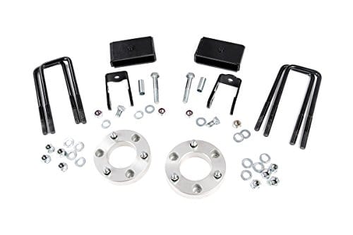 Rough Country 2-Inch Billet Aluminum Lift Leveling Kit for Titan XD 2016-2024.