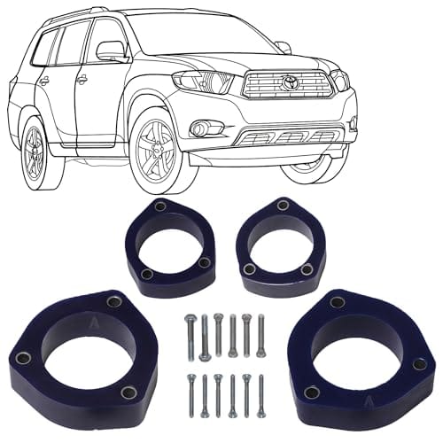 AUTOACER Complete 40mm Levelling Lift Kit for Front and Rear Struts - High-Grade...