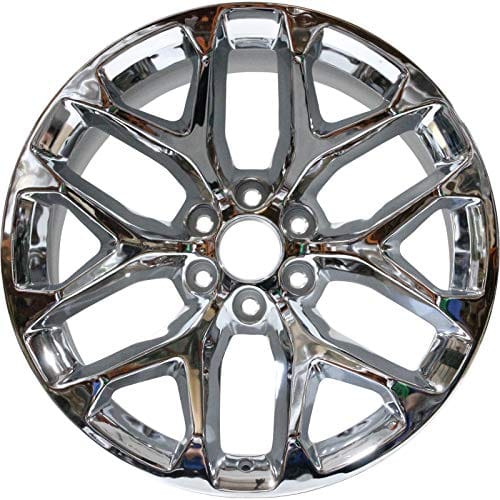22 Inch Chrome Aluminum Alloy Wheel Rim for Cadillac Escalade, GMC Yukon Denali,...
