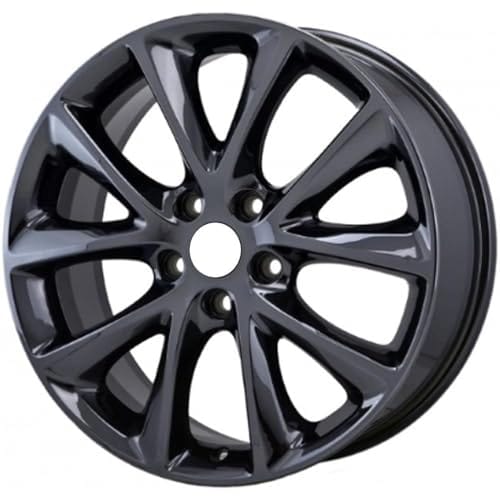 Alloy Rim 20x8 inch for Dodge Durango - Black Finish, 5 x 5 Bolt Pattern, 56.4mm...