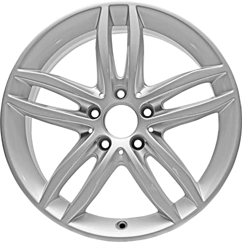 17 Inch Aluminum Alloy Wheel Rim for Mercedes C250 C300 C350 - Silver Finish, 17...