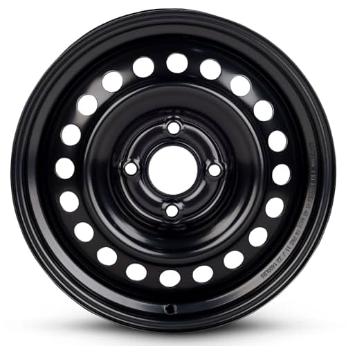 Nissan Sentra 16 Inch Black Painted Rim - OE Replacement Wheel - Road Ready