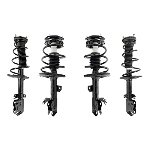 Complete Strut Assembly Set for Toyota Camry - Front and Rear with Coil Springs ...