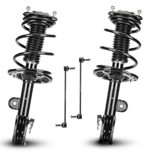 Front Struts Shock Absorber Sway Bar Links Kit Fit For Toyota Rav4 Only 2.4l ...