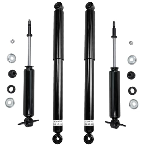 Detroit Axle - Shock Absorbers For 02-08 Dodge Ram 1500 2002 2003 2004 2005 2...
