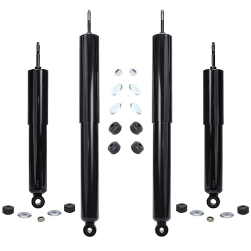 Detroit Axle - Shock Absorbers For Ford E-150 E-250 E350 Econoline Club Wagon...