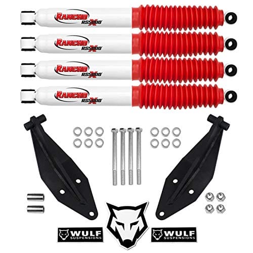 Wulf Front Dual Shock Kit 0 Stock Vehicles 2000 To 2005 Compatible With Model...