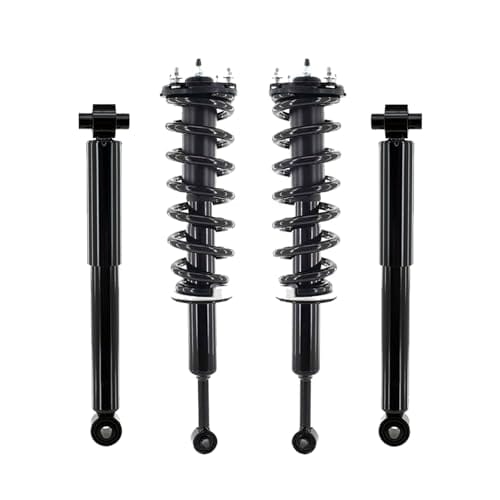 Pm Auto Set Of 4 Front Quick Complete Strut-coil Spring-rear Shock For 2008-2...