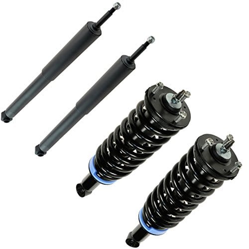 Trq Front And Rear Complete Strut Assembly  Shock Absorber Kit Complete Strut...