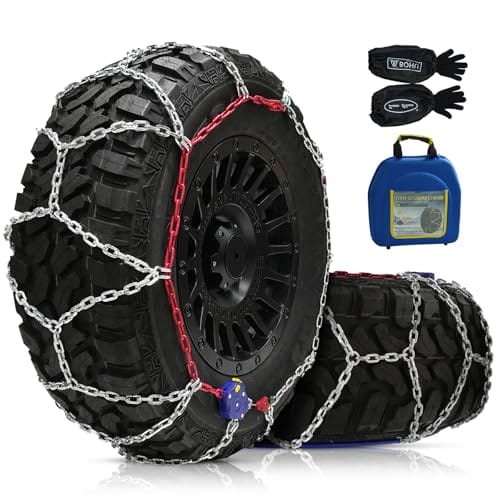 Dedc Tire Chains For Pickup Trucks Anti Skid Snow Chains For Off Road Suv Tir...