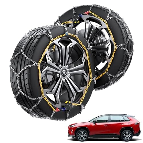 Snow Chains For Toyota Rav4 Auto-locking Cable Traction Tire Chain Rav4 Acces...