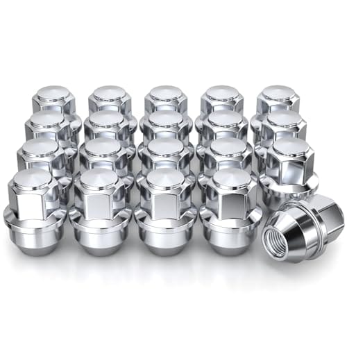 White Knight M12x1.5 Lug Nuts For Select Ford Steel Wheels C-max Escape Focus...