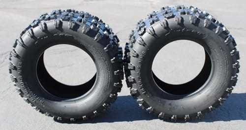 Antego 16x6.50-8 Atw-053 2 Ply Snow Blower Tires Non-directional Set Of 2