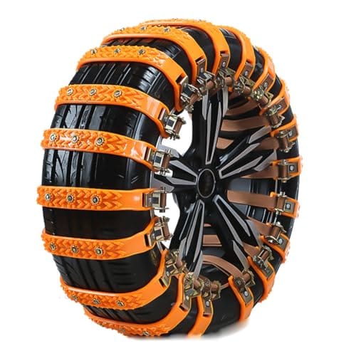 Txryh 8pcs Car Crawler Snow Chains For Kia Telluride 2020 2021 2022 2023 2024...