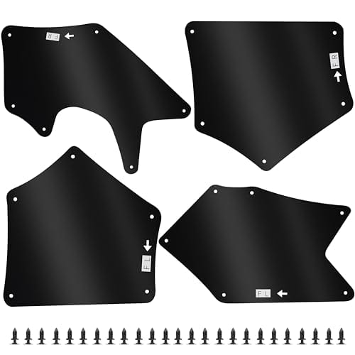 Ecotric Splash Guards Fender Liner Shields Compatible With 2007-2022 Toyota T...