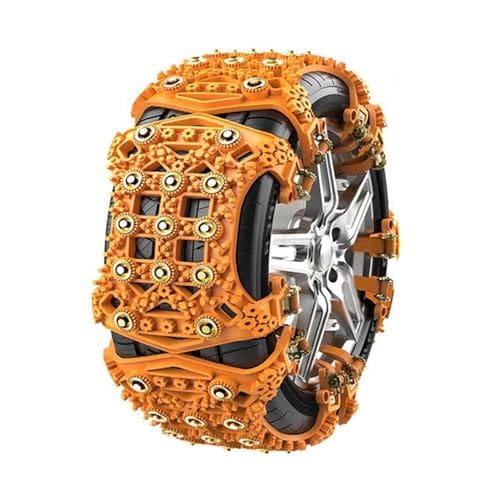 Qxyjyswgs Snow Tire Chains For Toyota Sequoia 2023 2024 Snow Chains For Car E...