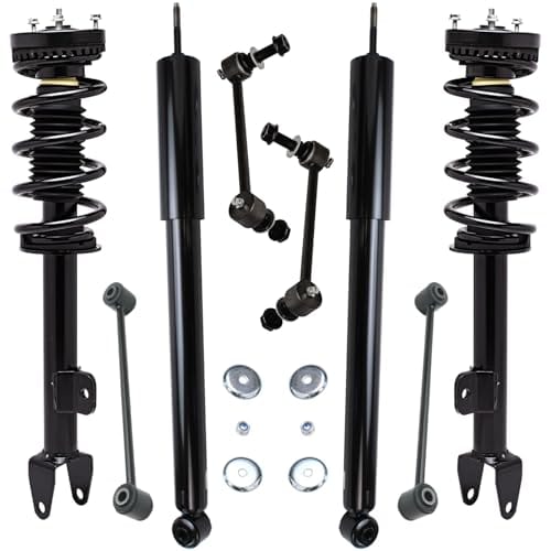 Detroit Axle - 8pc Struts Shock Absorbers Kit For Dodge Challenger Charger 2 ...