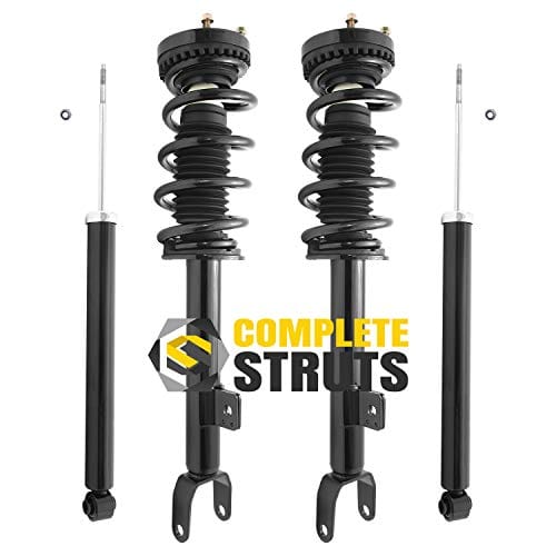 Completestruts - Front Complete Strut Assemblies With Coil Springs And Rear S...