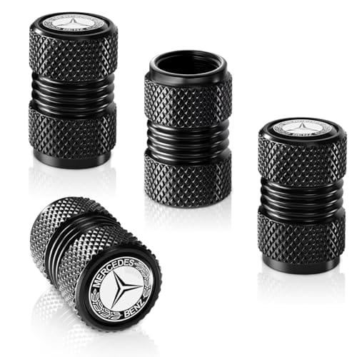 Tire Valve Stem Cap Cover For Mercedes-benz Cla Cls Amg Glc Gle Gls Accessori...