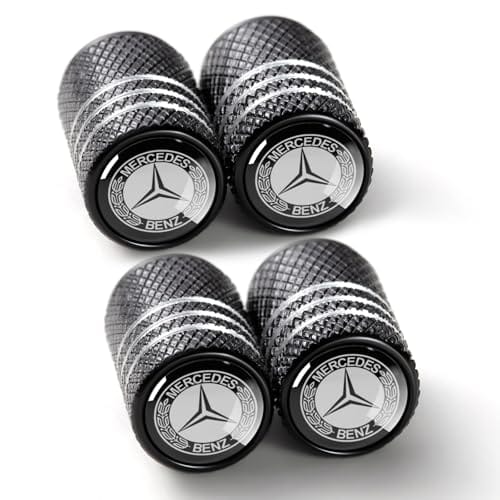 Tire Valve Stem Cap Cover For Mercedes Benz Amg Belt O-ring Seal Corrosion Re...