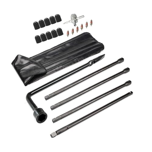 Dr.roc Spare Tire Tool Kit With Wheel Lug Wrench Spare Tire Kit Compatible Wi...