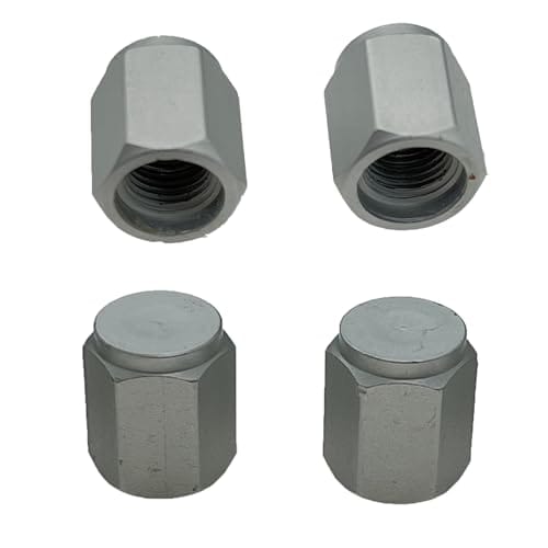 Fcbjx Tire Valve Stem Caps Aluminium For Toyota Lexus Lx570 Gx460 Gs350 Repla...