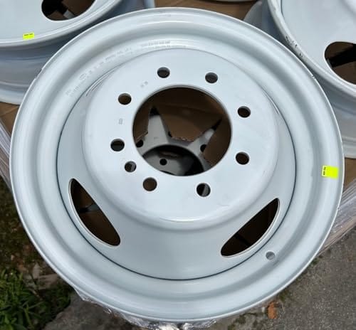 16 16x6 Factory Oem White Dually Steel Wheel Rim For 2007-2024 Ford E-350 E-4...
