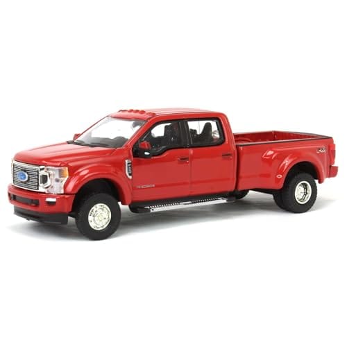 Truck 164 2020 Ford F-450 Platinum Super Duty Dually Pickup Red Exc. 51394-b
