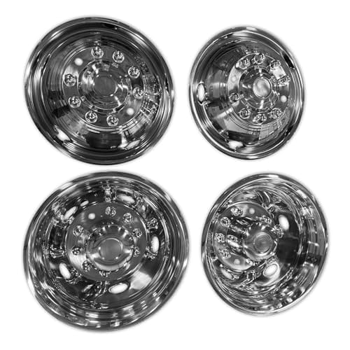 New 19.5 Inch Rim Simulators For 2015-2024 Ford F450 F550 Dually - Set Of 2 R...